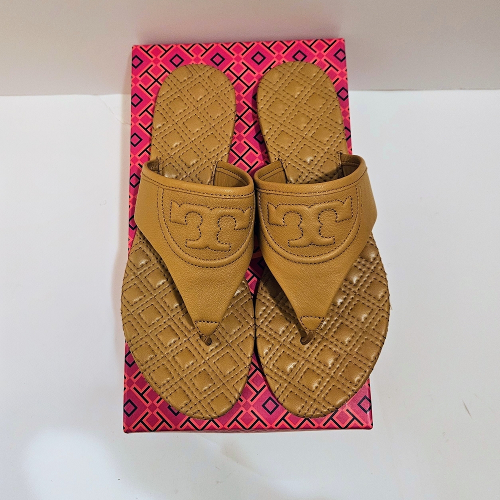 Tory Burch Tan Sandals - Picture 7 of 9